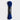 Flower Instincts ROUND BRAIDED LACES - 135CM ELECTRIC BLUE – Italian Leather & Suede – Handcrafted in Portugal