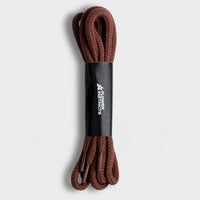 Flower Instincts ROUND BRAIDED LACES DARK RED - 135CM  – Italian Leather & Suede – Handcrafted in Portugal