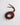 Flower Instincts ROUND BRAIDED LACES DARK RED - 135CM  – Italian Leather & Suede – Handcrafted in Portugal