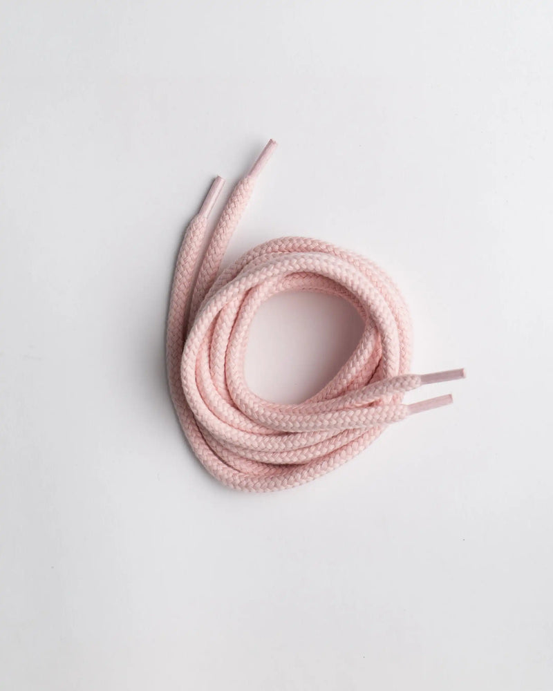 ROUND BRAIDED LACES ROSE