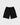 Flower Instincts SHORT SIGNATURE BLACK  – Italian Leather & Suede – Handcrafted in Portugal