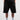 Flower Instincts SHORT SIGNATURE BLACK  – Italian Leather & Suede – Handcrafted in Portugal