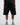 Flower Instincts SHORT SIGNATURE BLACK  – Italian Leather & Suede – Handcrafted in Portugal