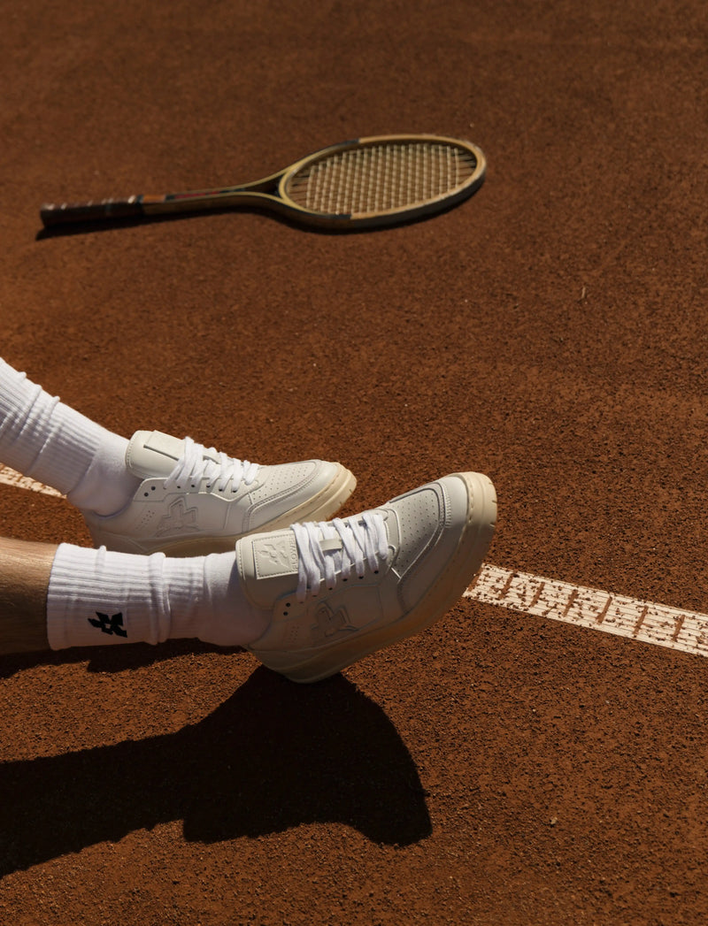 SNEAKERS CLAY COURT WHITE