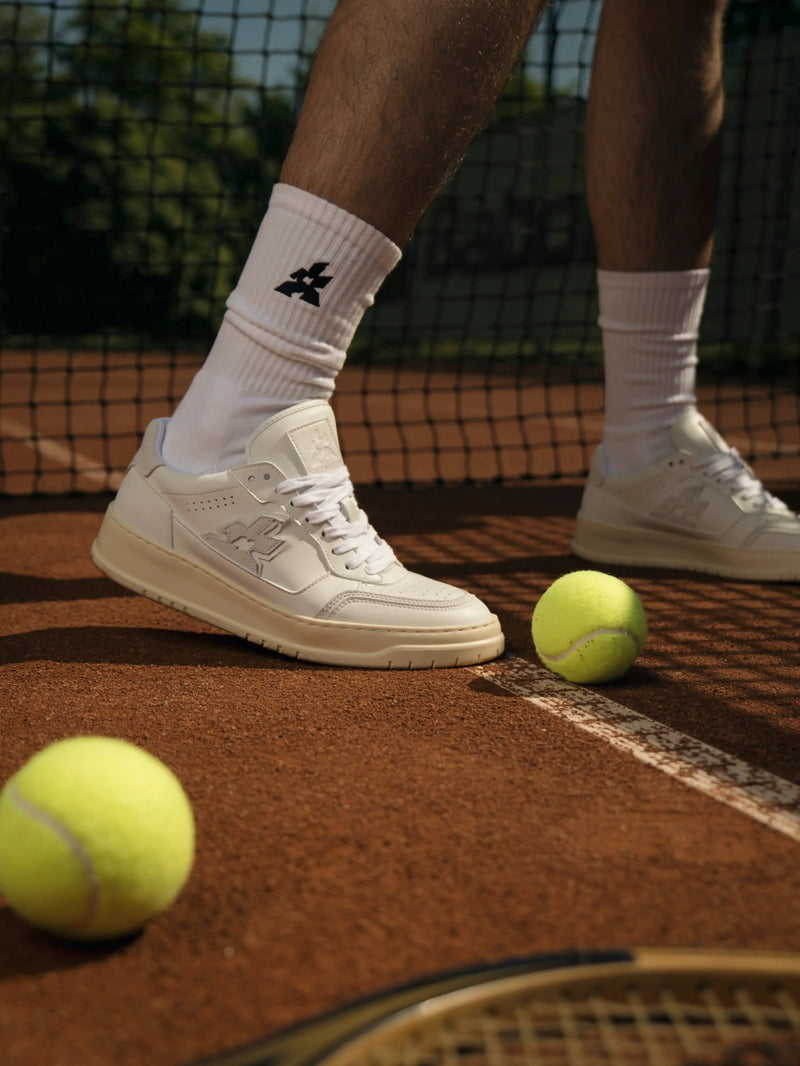 SNEAKERS CLAY COURT WHITE