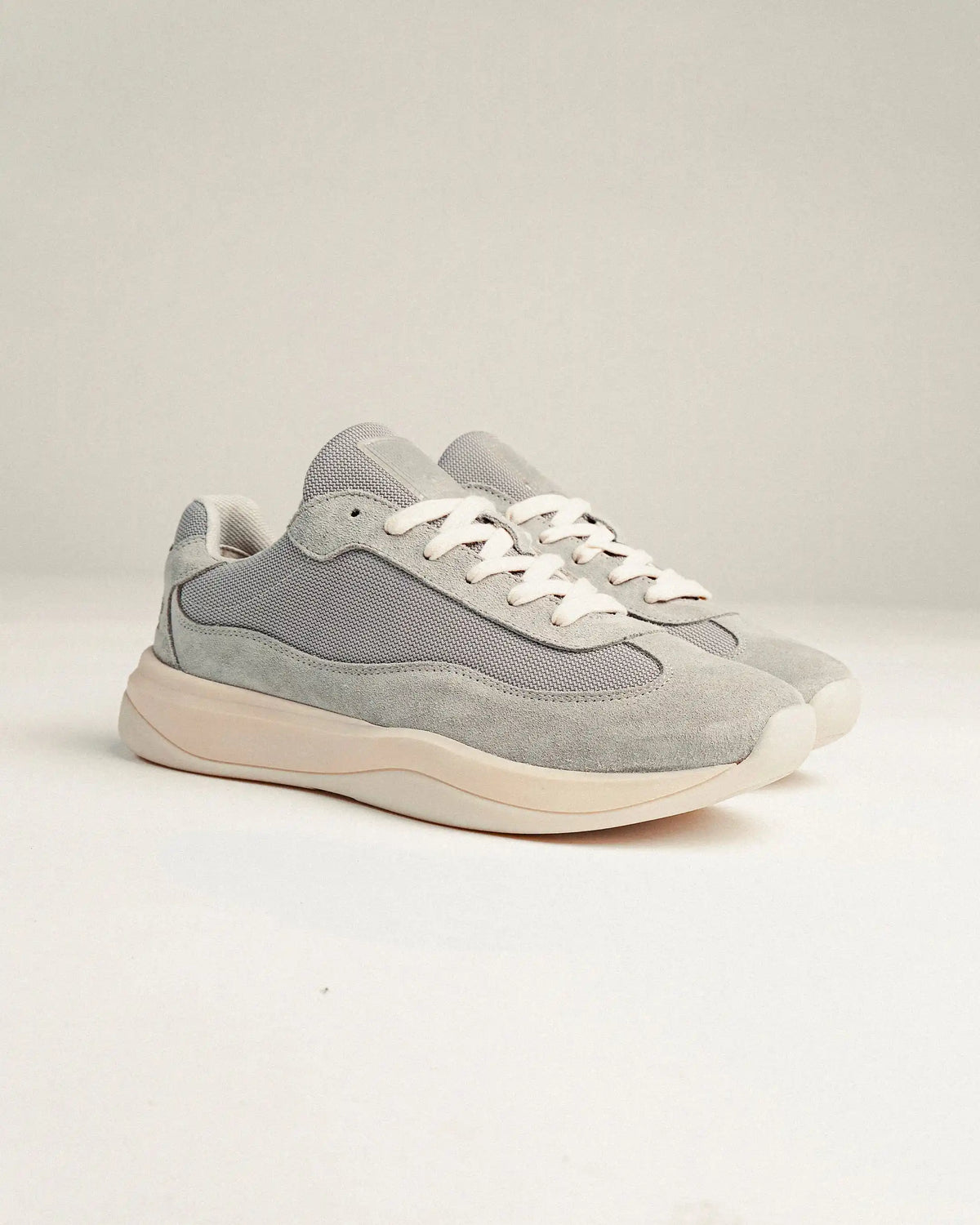 Flower Instincts SNEAKERS DAYTONA CONCRETE  – Italian Leather & Suede – Handcrafted in Portugal