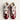 Flower Instincts SNEAKERS DAYTONA ROSSO  – Italian Leather & Suede – Handcrafted in Portugal