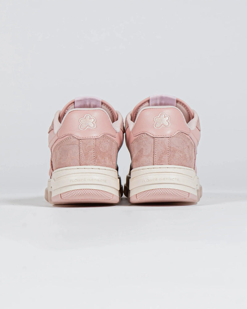 SNEAKERS FLOWER LOOPS ROSE