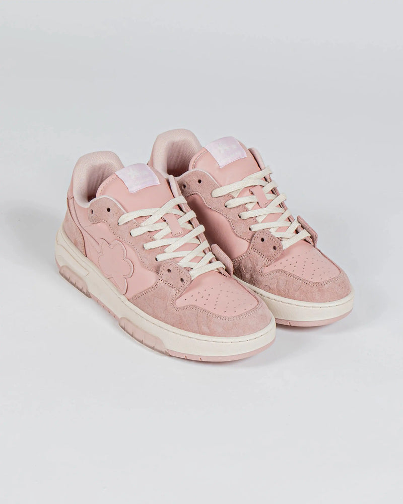 SNEAKERS FLOWER LOOPS ROSE
