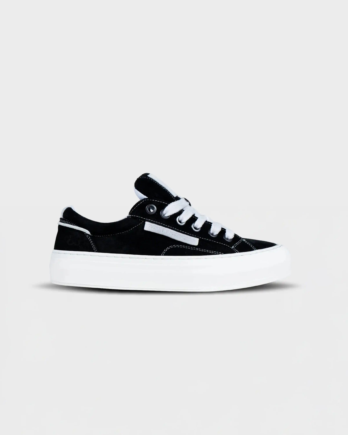 Flower Instincts SNEAKERS PENNY BLACK  – Italian Leather & Suede – Handcrafted in Portugal