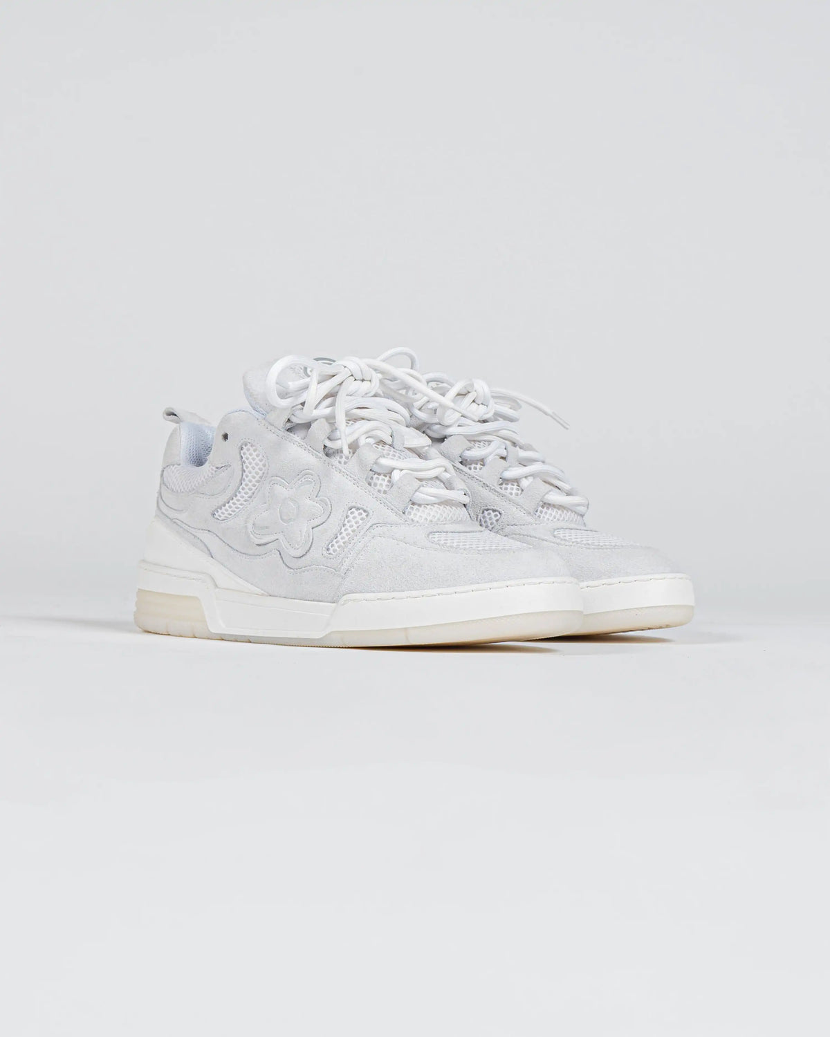 Flower Instincts SNEAKERS SDT 101 CRYSTAL  – Italian Leather & Suede – Handcrafted in Portugal