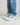 Flower Instincts SNEAKERS SDT BLUE BLOOM  – Italian Leather & Suede – Handcrafted in Portugal