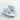 Flower Instincts SNEAKERS SDT BLUE BLOOM  – Italian Leather & Suede – Handcrafted in Portugal