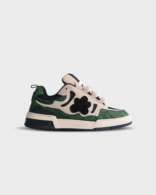 Flower Instincts SNEAKERS SDT BRETTON WOODS  – Italian Leather & Suede – Handcrafted in Portugal