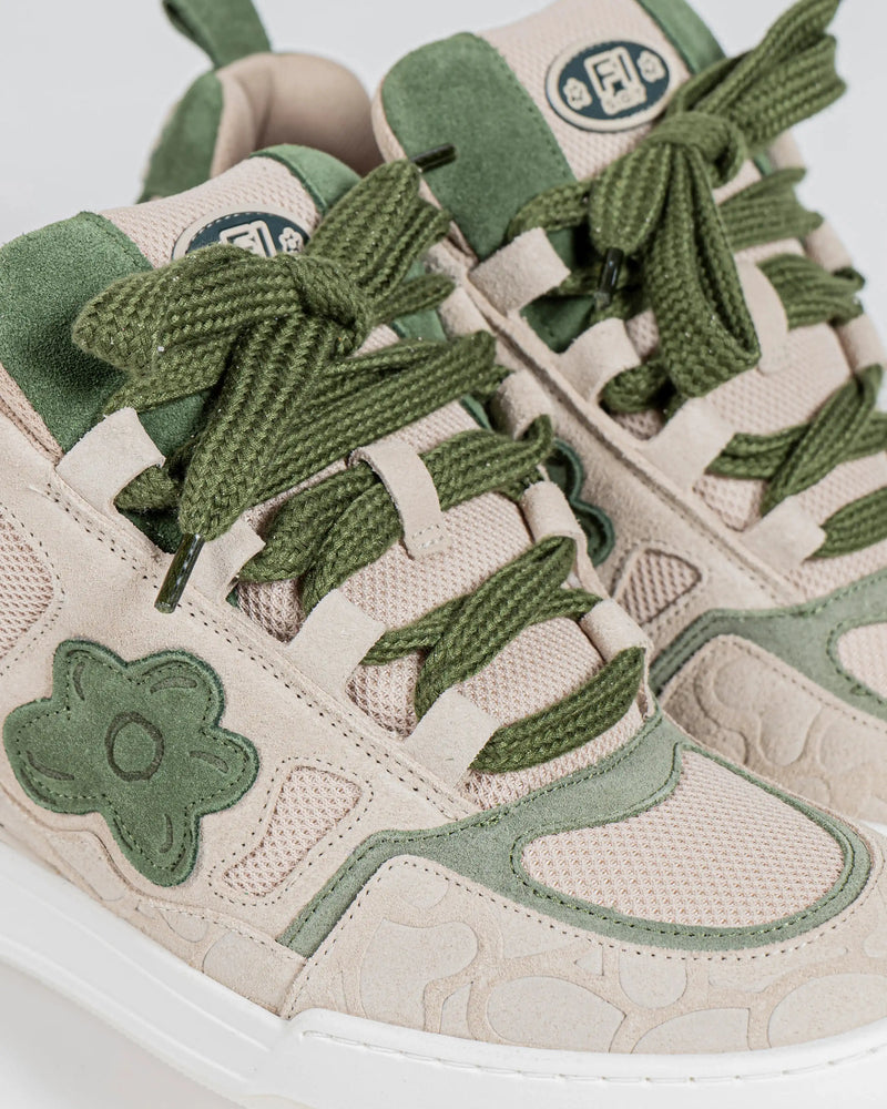 GREEN POULETO SNEAKERS