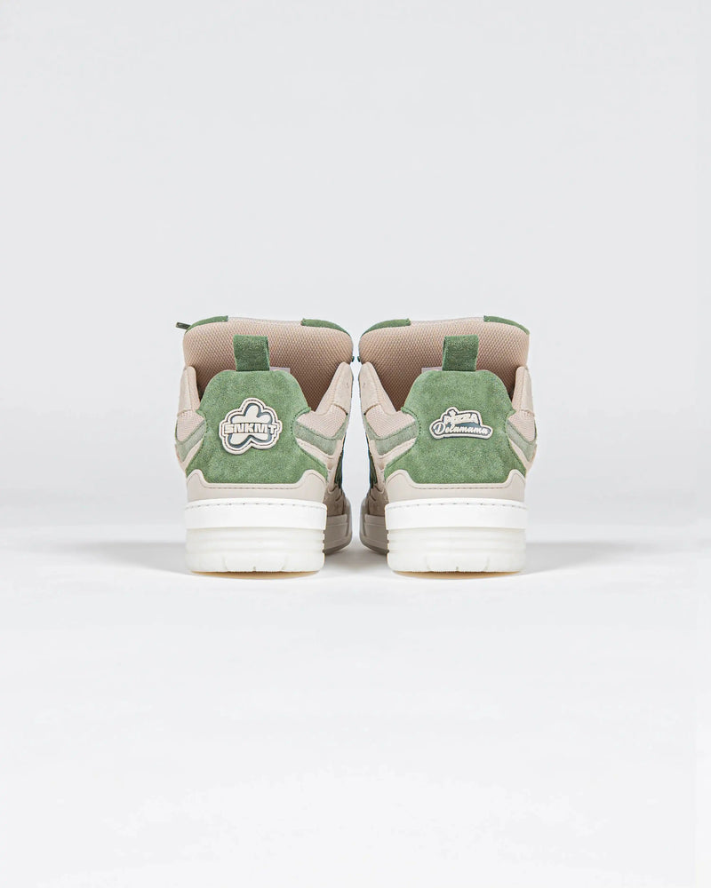 GREEN POULETO SNEAKERS