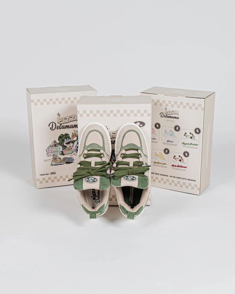 GREEN POULETO SNEAKERS