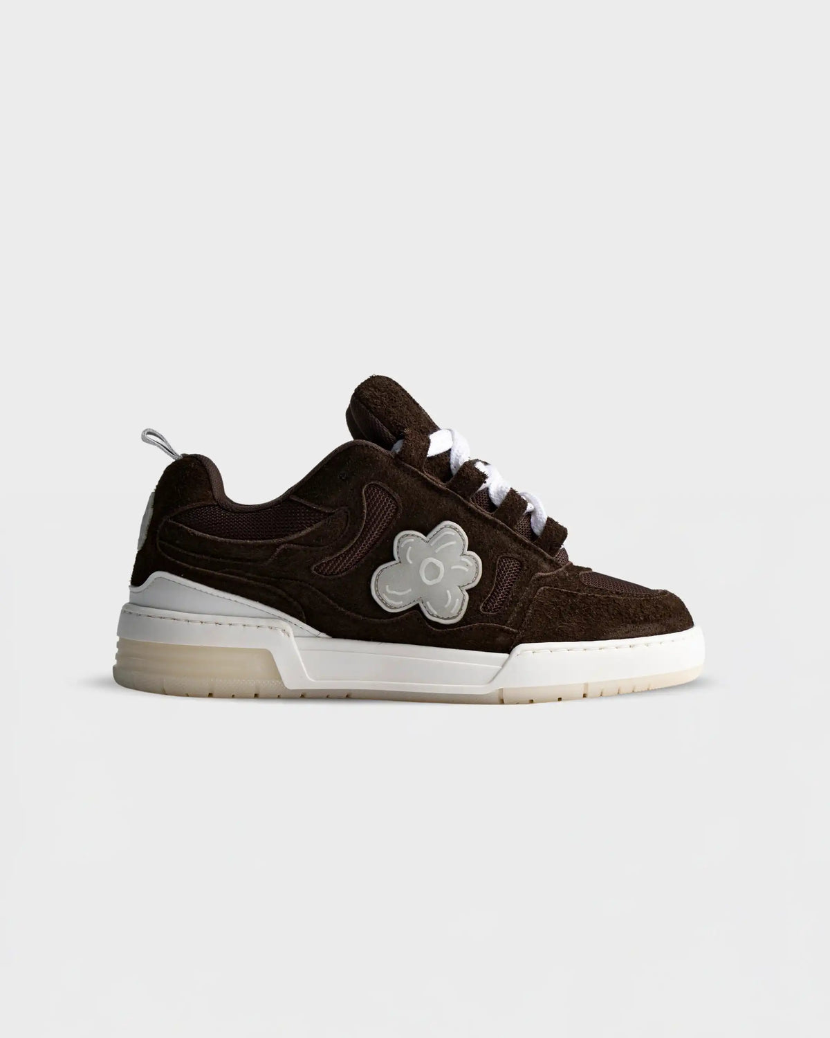 Flower Instincts SNEAKERS SDT ICE PACK BROWN  – Italian Leather & Suede – Handcrafted in Portugal