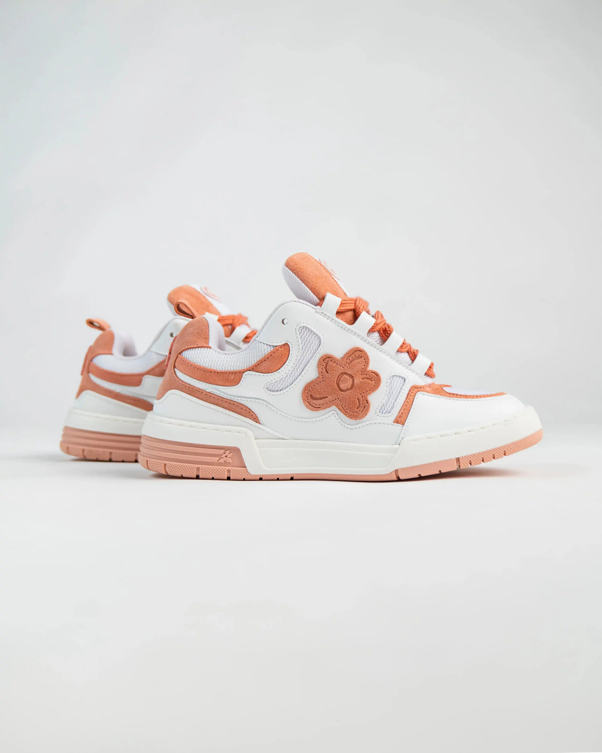 Flower Instincts SNEAKERS SDT PINK NECTAR  – Italian Leather & Suede – Handcrafted in Portugal