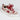 Flower Instincts SNEAKERS SDT RED BOLO  – Italian Leather & Suede – Handcrafted in Portugal