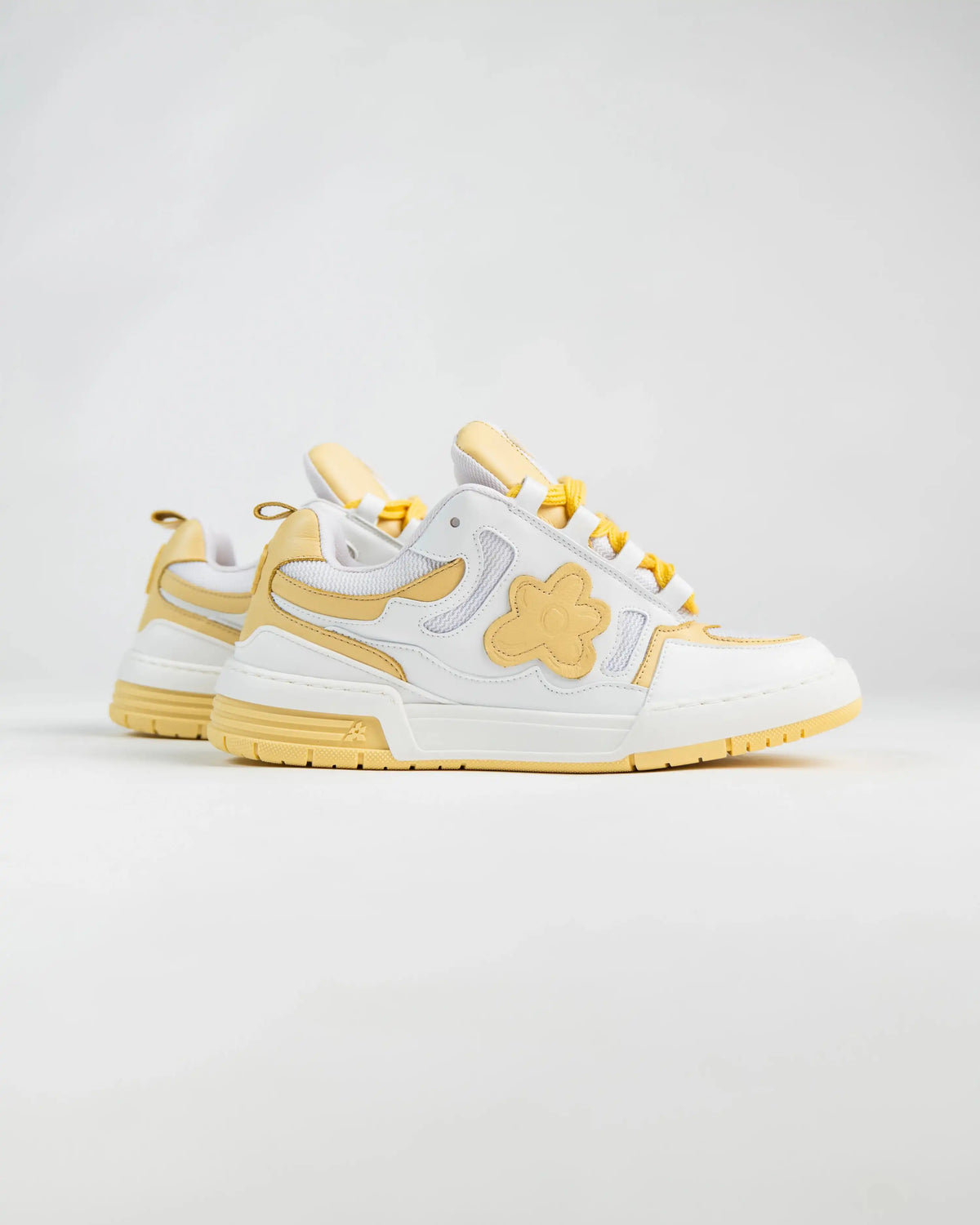 Flower Instincts SNEAKERS SDT SUN POLLEN  – Italian Leather & Suede – Handcrafted in Portugal