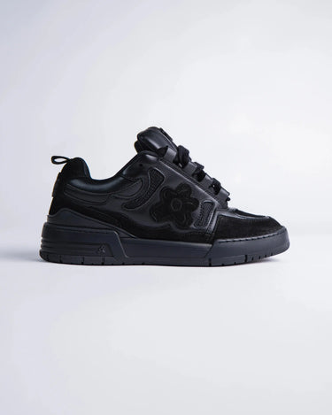 SDT Veuve Noire — Chunky Italian Leather Sneaker | Flower