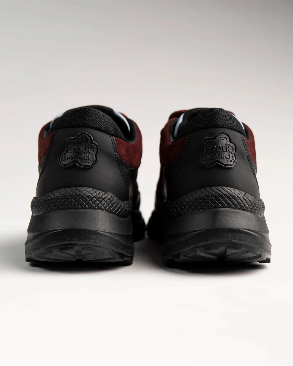 Flower Instincts SNEAKERS SNEAKPEAK RED & BLACK  – Italian Leather & Suede – Handcrafted in Portugal