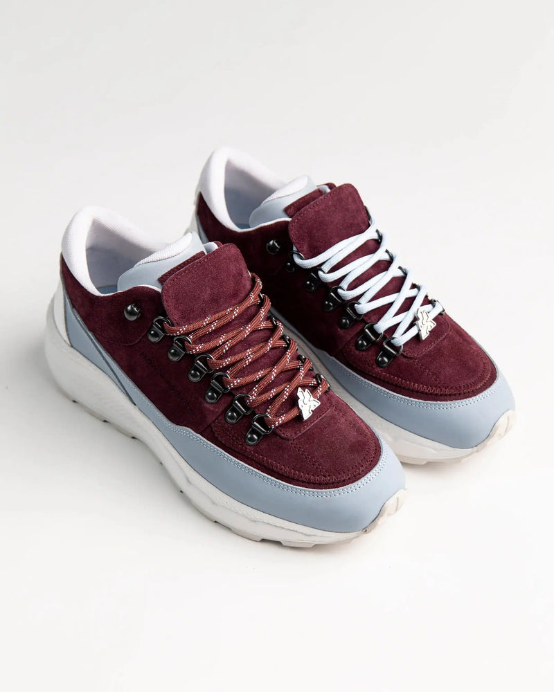 SNEAKPEAK SNEAKERS BORDEAUX & BLANC