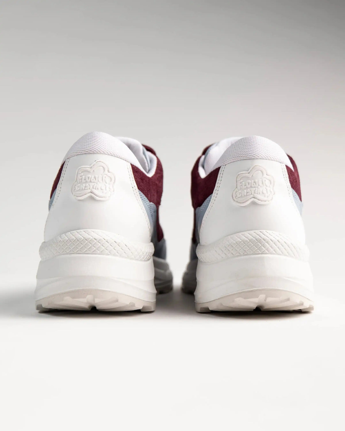Flower Instincts SNEAKERS SNEAKPEAK RED & WHITE  – Italian Leather & Suede – Handcrafted in Portugal