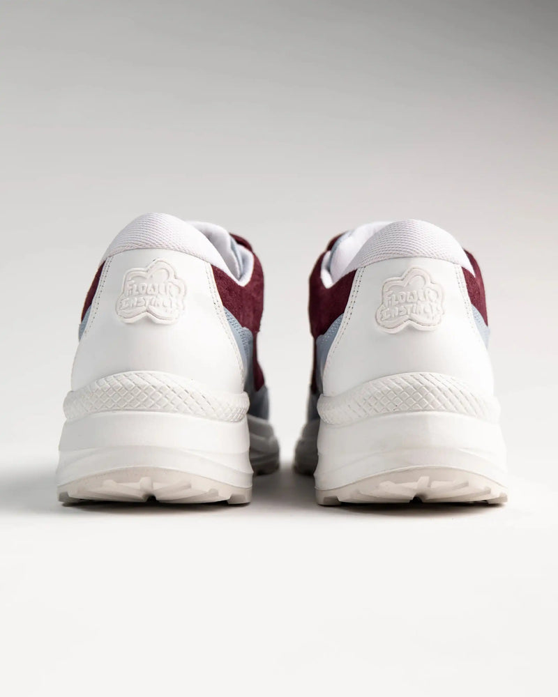 SNEAKPEAK SNEAKERS BORDEAUX & BLANC