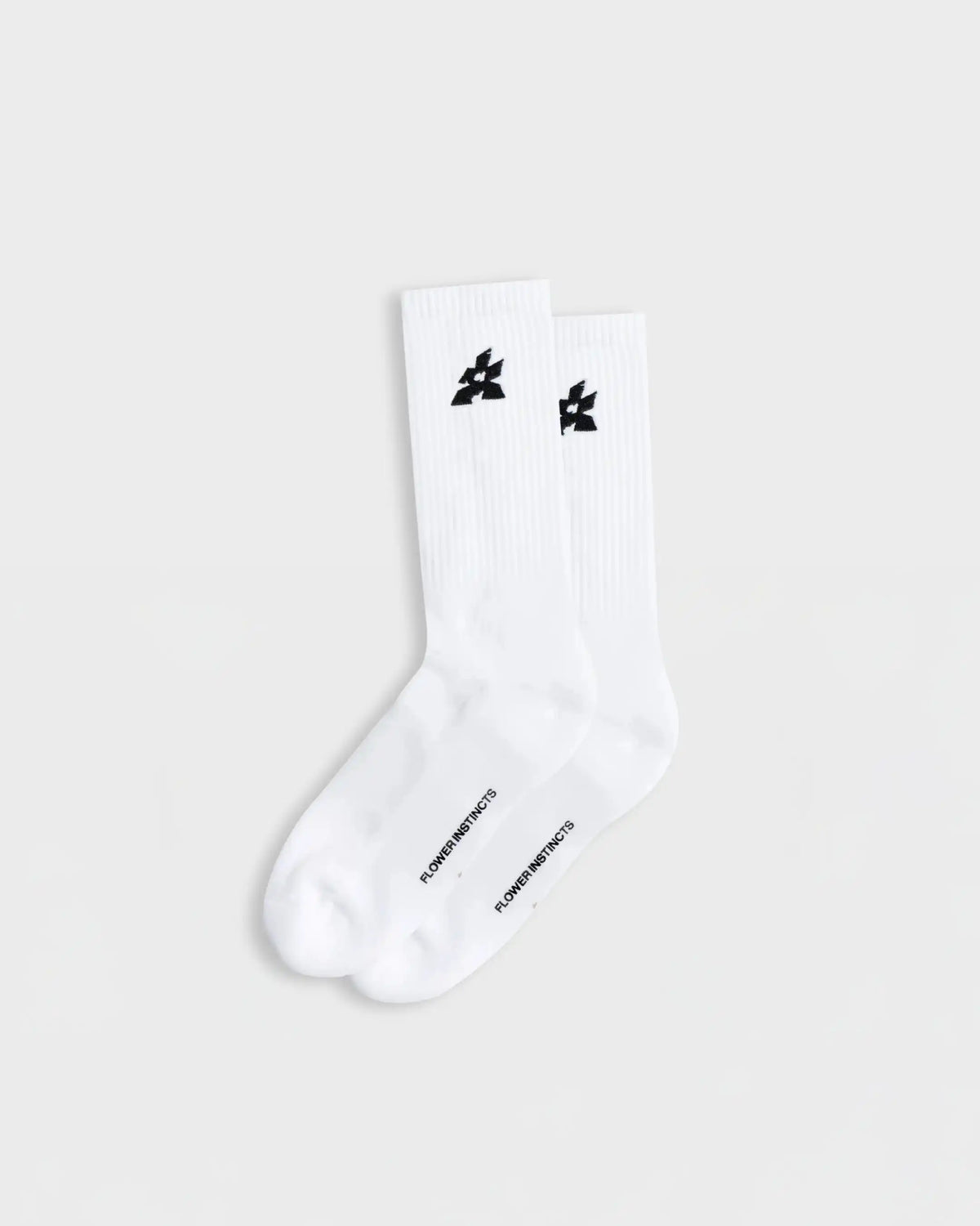 Flower Instincts SOCKS FLOWER CLASSIC WHITE  – Italian Leather & Suede – Handcrafted in Portugal