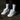 Flower Instincts SOCKS FLOWER CLASSIC WHITE  – Italian Leather & Suede – Handcrafted in Portugal