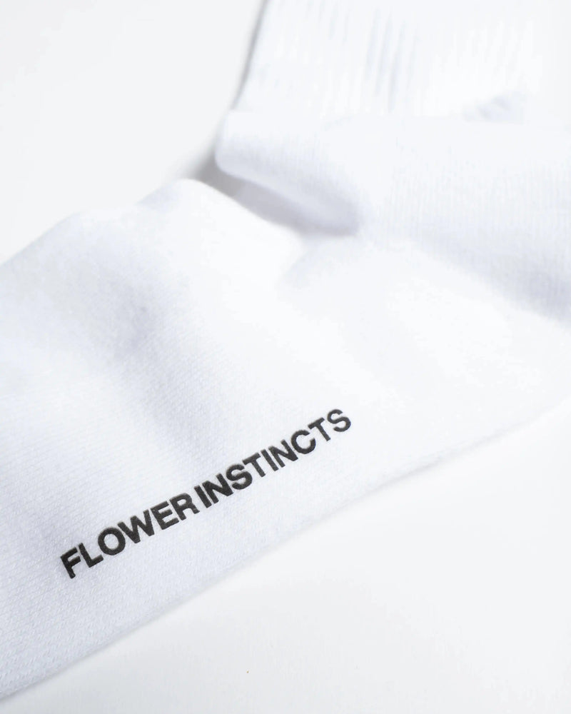 SOCKS FLOWER CLASSIC WHITE