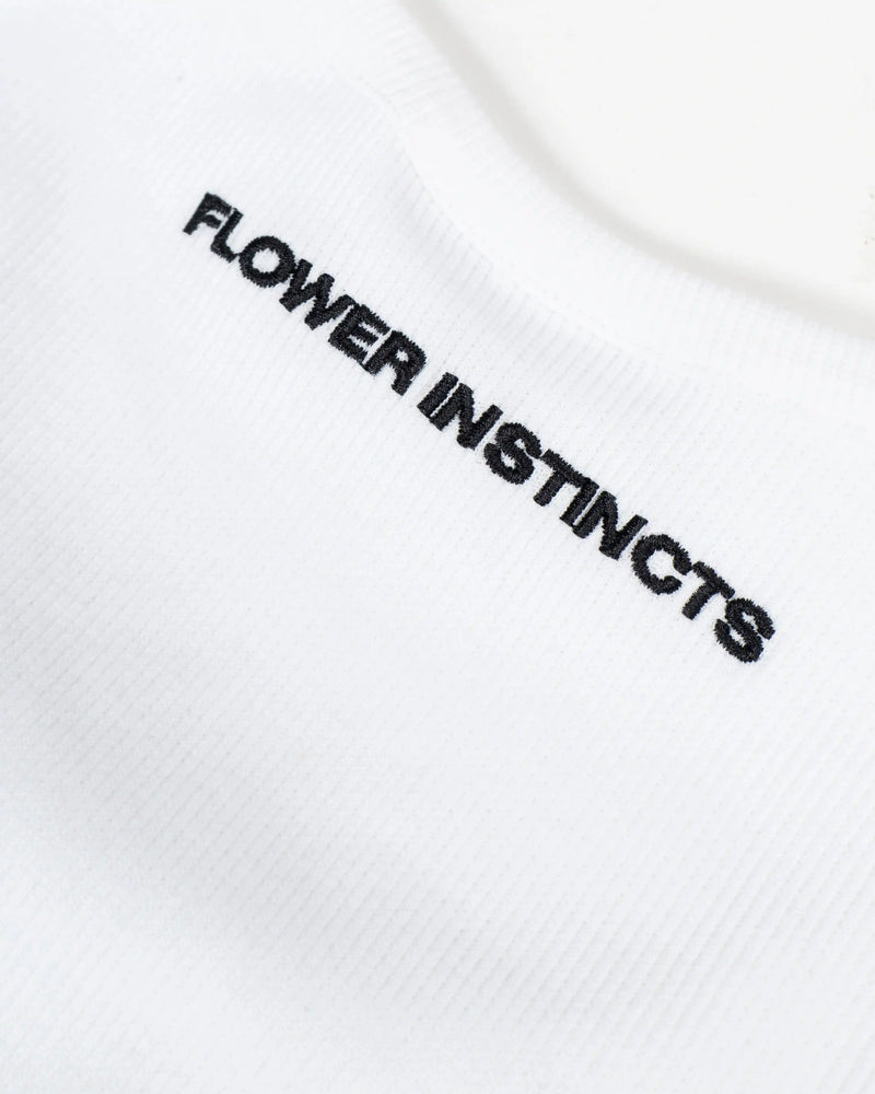 DÉBARDEUR FLOWER BLANC