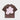 Flower Instincts TEE BROWN/PINK  – Italian Leather & Suede – Handcrafted in Portugal