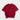 Flower Instincts TEE CLASSIC RED CHERRY  – Italian Leather & Suede – Handcrafted in Portugal