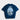 Flower Instincts TEE EL NOUAR BLUE  – Italian Leather & Suede – Handcrafted in Portugal