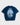Flower Instincts TEE EL NOUAR BLUE  – Italian Leather & Suede – Handcrafted in Portugal