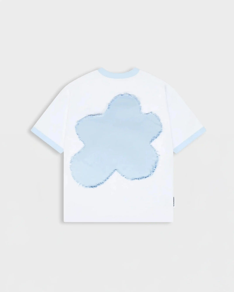 T-SHIRT CLASSIC BLEU/BLANC