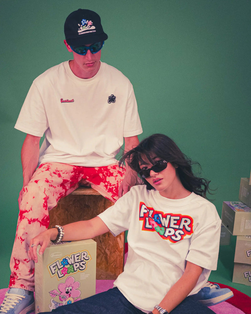 T-SHIRT FLOWER LOOPS