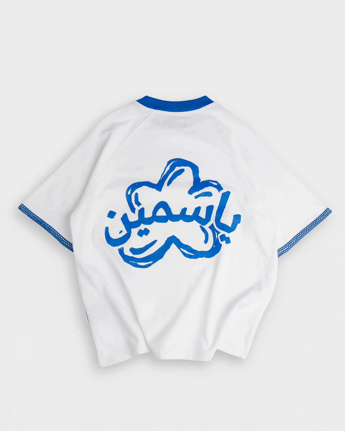 Flower Instincts TEE JASMINE BLUE  – Italian Leather & Suede – Handcrafted in Portugal