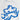 Flower Instincts TEE JASMINE BLUE  – Italian Leather & Suede – Handcrafted in Portugal