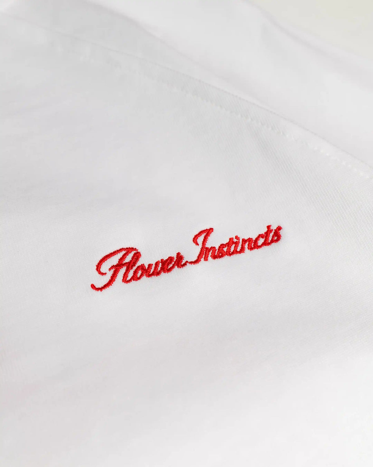 Flower Instincts TEE JASMINE RED  – Italian Leather & Suede – Handcrafted in Portugal