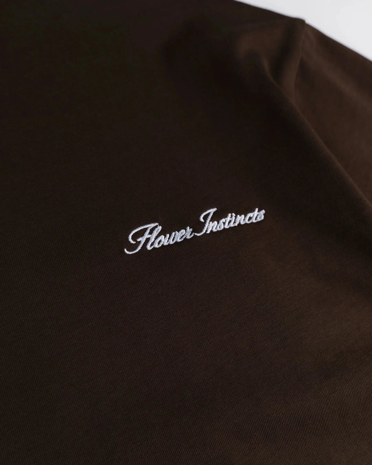 Flower Instincts TEE SIGNATURE BROWN & BLUE  – Italian Leather & Suede – Handcrafted in Portugal