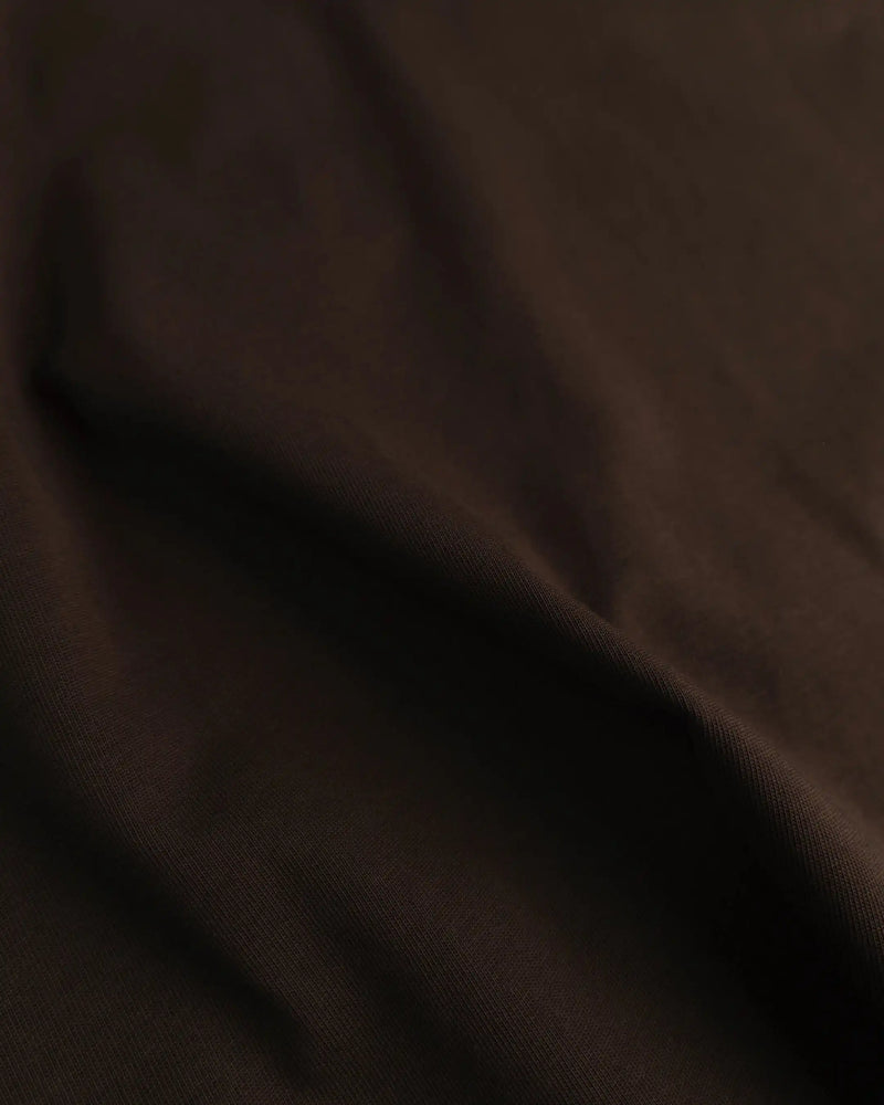 T-SHIRT SIGNATURE BRUN & BLEU