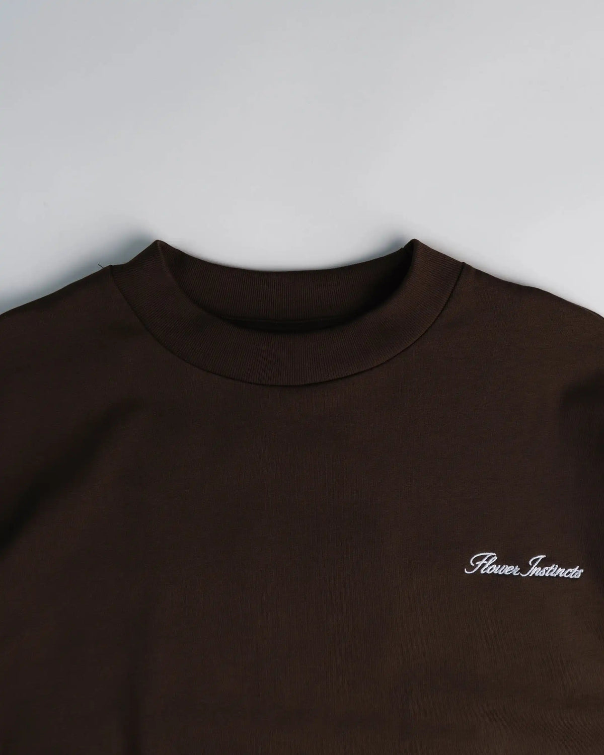 Flower Instincts TEE SIGNATURE BROWN & BLUE  – Italian Leather & Suede – Handcrafted in Portugal