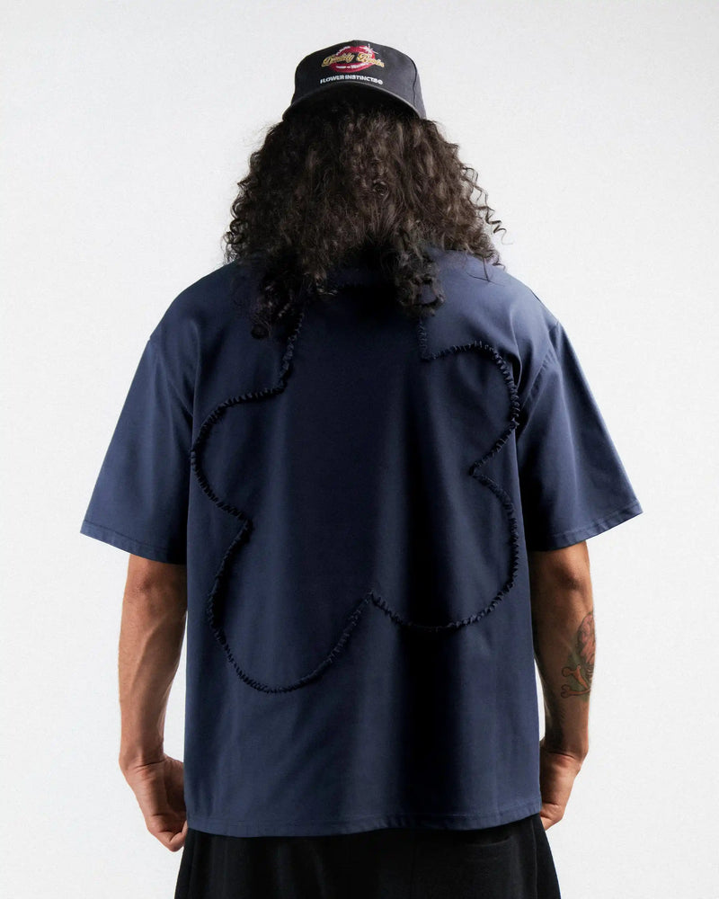 T-SHIRT SIGNATURE BLEU FONCÉ
