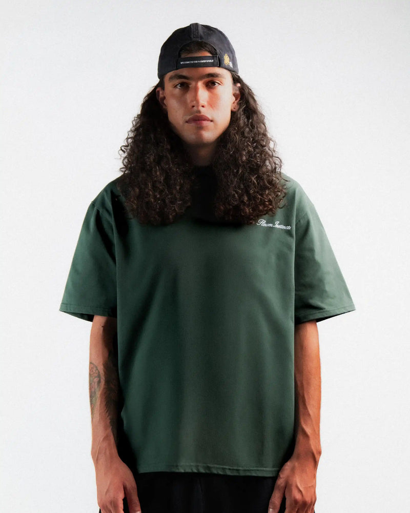 T-SHIRT SIGNATURE VERT