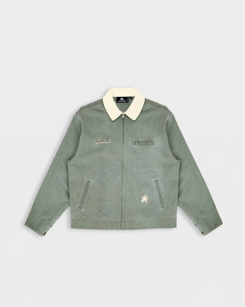 VESTE TRUCKER FLOWER LOOPS