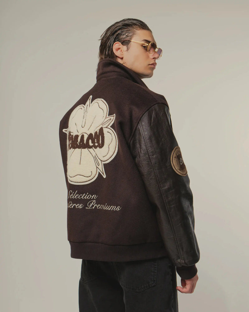 VARSITY JACKET TOBACCO